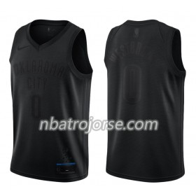 Män Oklahoma City Thunder Tröja Russell Westbrook 0 Nike 2019 MVP Swingman